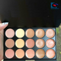 Custom logo eye contour eye shadow palette with brush